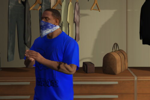 Crips Gang Clothes for Franklin